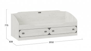 Кровать с ящиками «Калипсо» - ТД-389.12.01 в Вилюйске - mebel154.com
