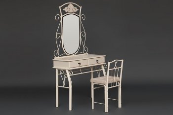 Столик туалетный CANZONA (столик/зеркало + стул) в Вилюйске - mebel154.com