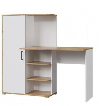 Стол со шкафом STIF белый(правый/левый) в Вилюйске - mebel154.com