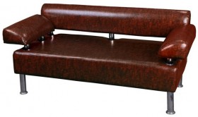 Диван офисный двухместный в Вилюйске - mebel154.com