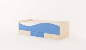 Кровать детская с ящиками Волна в Вилюйске - mebel154.com