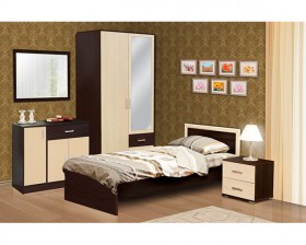 Кровать 900  Фриз с настилом в Вилюйске - mebel154.com