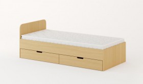 Кровать с ящиками (1200х2000 мм) в Вилюйске - mebel154.com