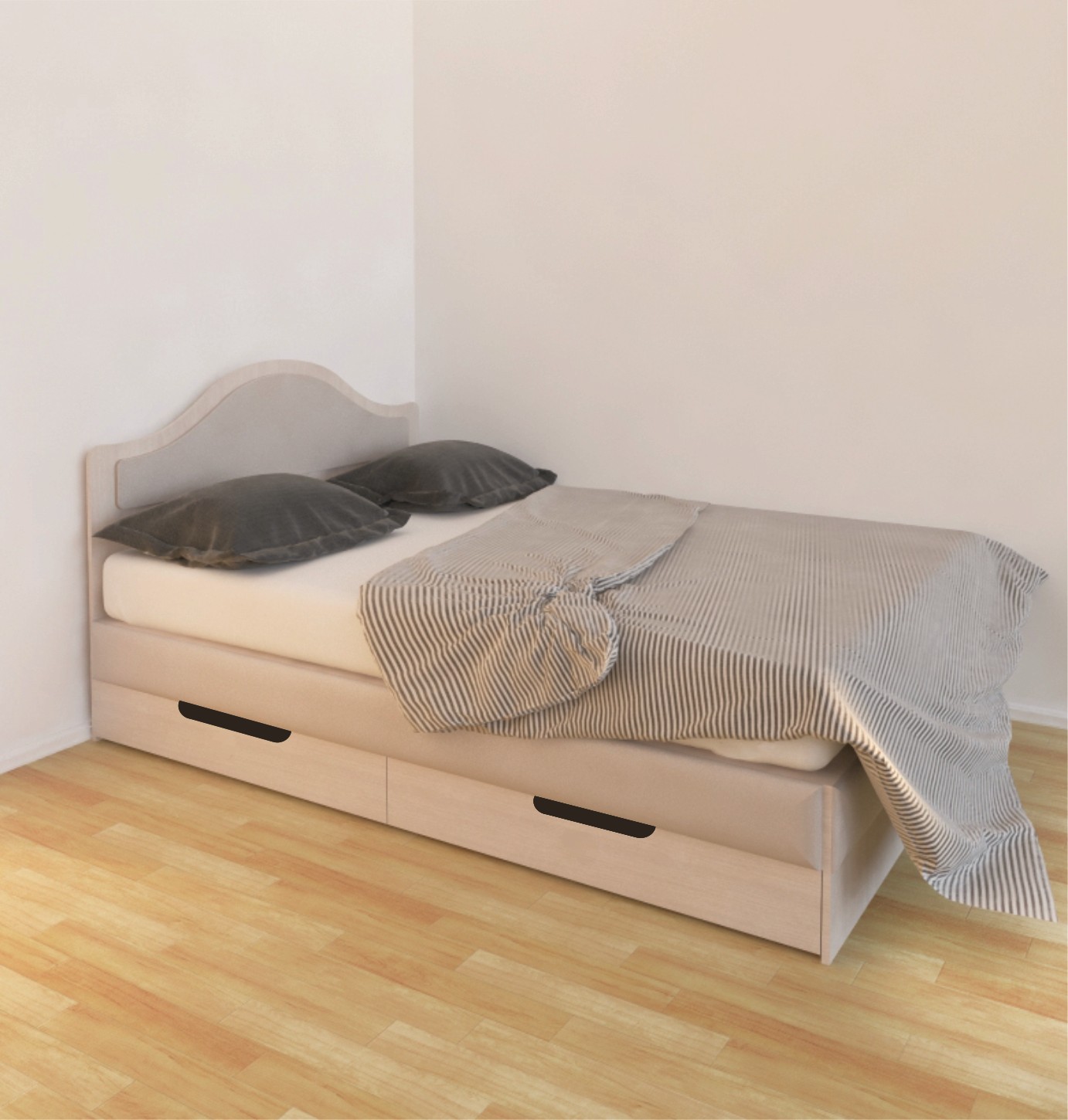 Кровать Монако в Вилюйске - mebel154.com