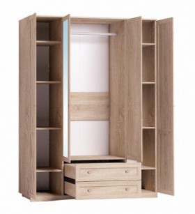 Шкаф для одежды 4-х дверный 9 Adele в Вилюйске - mebel154.com