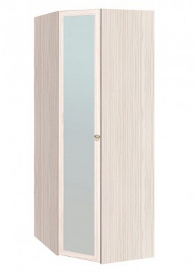Шкаф для одежды угловой с зеркалом 56-2 Бриз в Вилюйске - mebel154.com