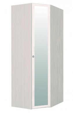 Шкаф для одежды угловой с зеркалом 56-2 Марсель в Вилюйске - mebel154.com