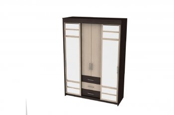 Шкаф-купе Юнона комби в Вилюйске - mebel154.com